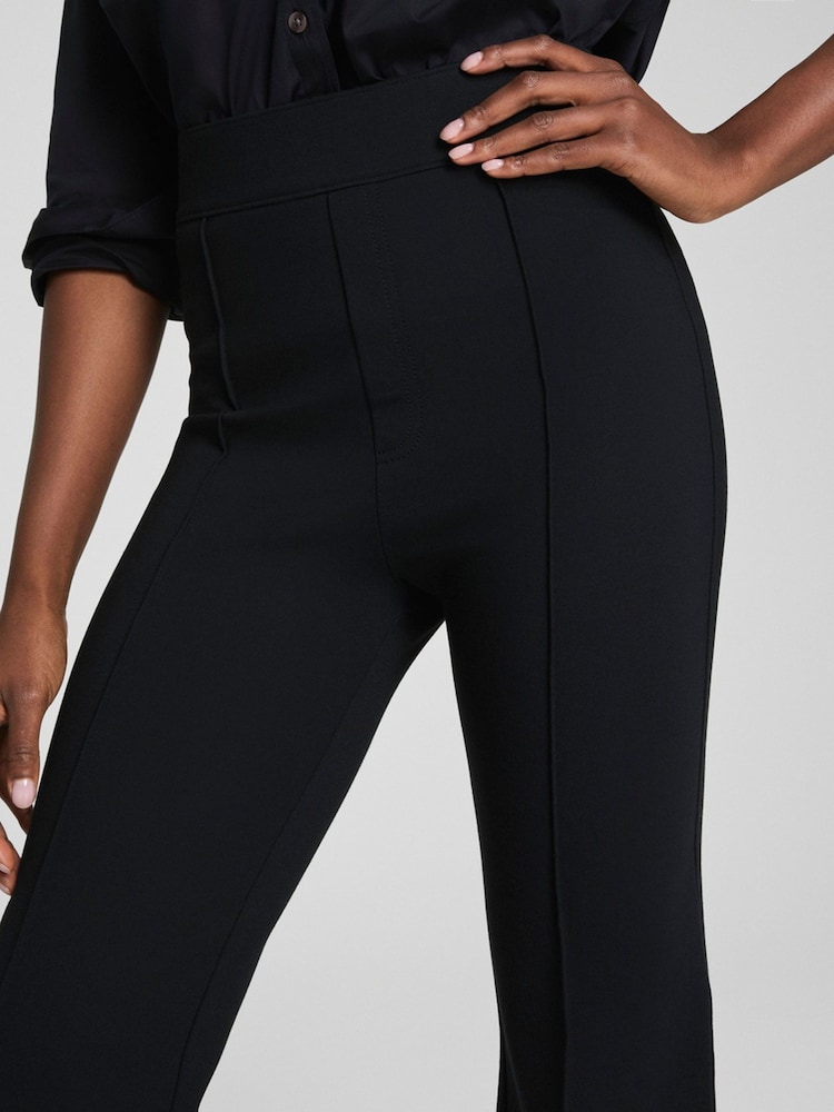 SPANX Black Light Control Ponte Flare Trousers - Image 4 of 4 SPANX Black Light Control Ponte Flare Trousers - Image 4 of 4