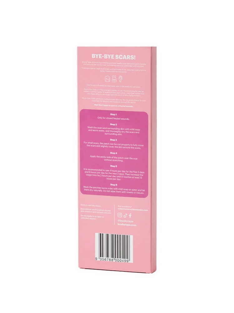 Booby Tape Silicone Scar Patches - Image 2 of 6 Booby Tape Silicone Scar Patches - Image 2 of 6