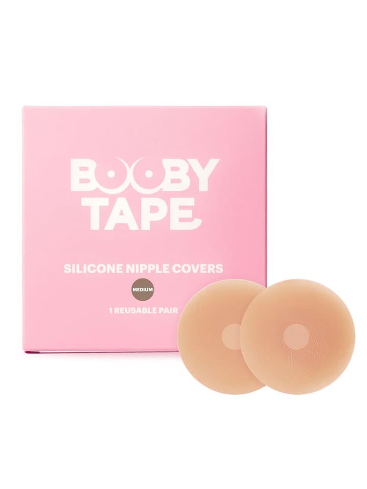 Booby Tape Brown Silicone Nipple Covers - Image 1 of 6 Booby Tape Brown Silicone Nipple Covers - Image 1 of 6