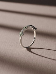 The Diamond Store Green Alegria 0.18ct Lab Emerald 4 Clover Ring - Image 3 of 3