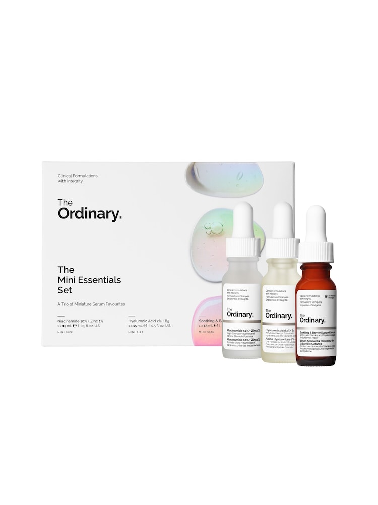 The Ordinary The Mini Essentials Limited Edition Skincare Gift Set (Worth £17) - Image 1 of 9 The Ordinary The Mini Essentials Limited Edition Skincare Gift Set (Worth £17) - Image 1 of 9