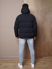 CAPO Black Puffer Coat - Image 2 of 6