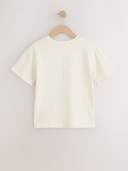 Cravate blanche - T-shirt graphique oversize (3-16 ans) - Image 5 de 8