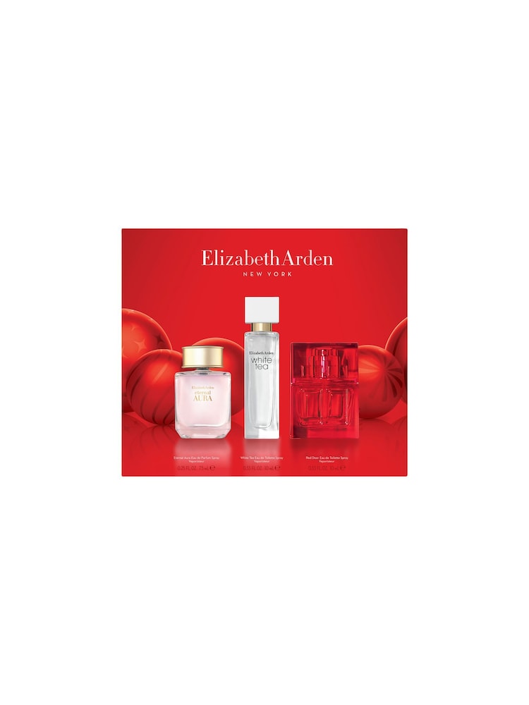 Elizabeth Arden Eternal Aura Prestige Coffret Christmas Gift Set 3 Piece (Worth £31) - Image 2 of 2 Elizabeth Arden Eternal Aura Prestige Coffret Christmas Gift Set 3 Piece (Worth £31) - Image 2 of 2