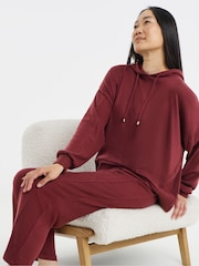 Figleaves Red Soft Hooded Lounge Set - Image 3 of 4
