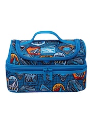 Marineblau/blau - Smiggle Unreal Double Decker Lunch Bag - Bild 3 von 4