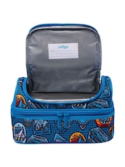 Marineblau/blau - Smiggle Unreal Double Decker Lunch Bag - Bild 4 von 4