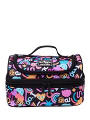 أسود مزيج - Smiggle Unreal Double Decker Lunch Bag - Image 1 of 2