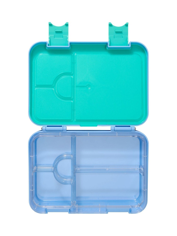 Smiggle Blue Minecraft Medium Bento Lunch Box - Image 3 of 3 Smiggle Blue Minecraft Medium Bento Lunch Box - Image 3 of 3