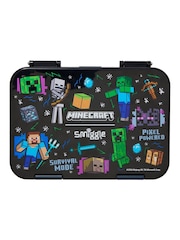 Smiggle Black Minecraft Medium Bento Lunch Box - Image 1 of 3
