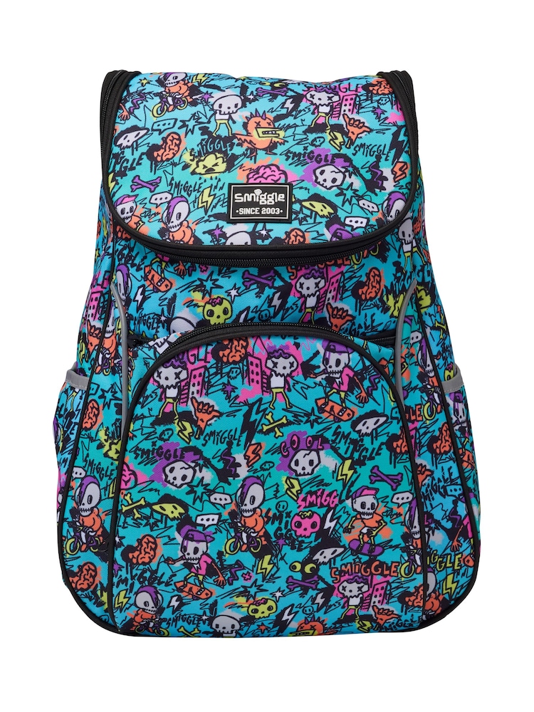 Smiggle Blue/Green Unreal Reflect Backpack - Image 1 of 3 Smiggle Blue/Green Unreal Reflect Backpack - Image 1 of 3
