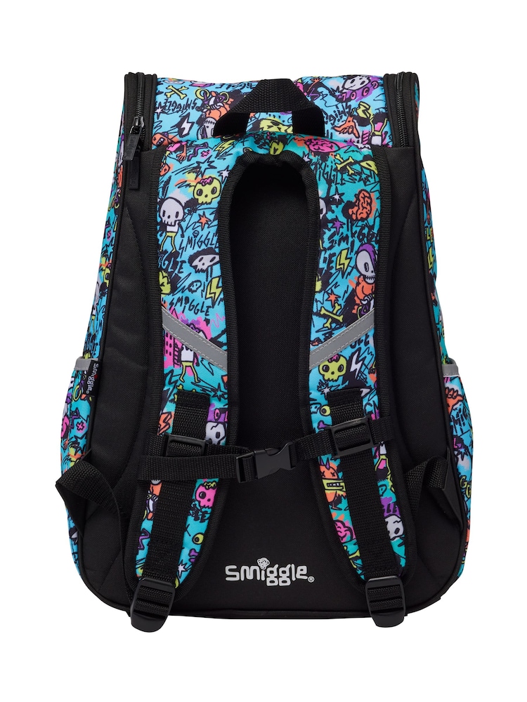 Smiggle Blue/Green Unreal Reflect Backpack - Image 2 of 3 Smiggle Blue/Green Unreal Reflect Backpack - Image 2 of 3