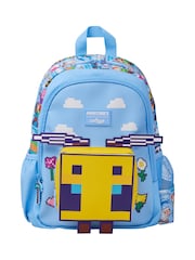 Smiggle Blue Minecraft Junior Character Backpack - Image 1 of 2