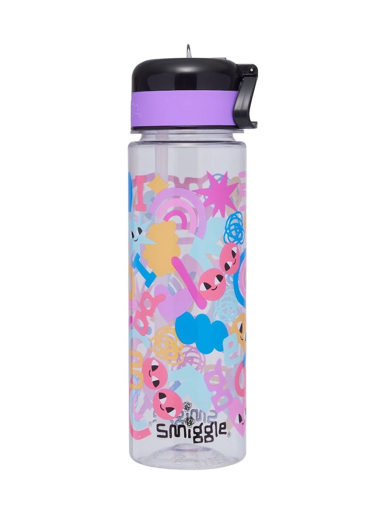 أسود مزيج - Smiggle Unreal Hydrate Plastic Drink Bottle 650ml - Image 1 of 2