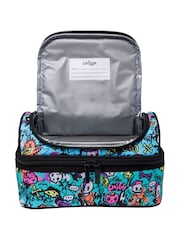 Blau/Grün - Smiggle Unreal Double Decker Lunch Bag - Bild 3 von 3