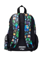 Smiggle Black Minecraft Junior Character Backpack - Image 2 of 2