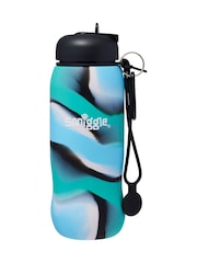 Smiggle Blue/Green Unreal Silicone Drink Bottle 630ml - Image 1 of 2