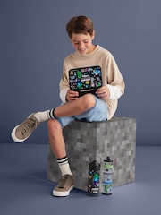Smiggle Black Minecraft Squiggle Insulated Stainless Steel Drink Bottle 550Ml - Image 4 of 5