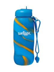 Smiggle Navy Blue Unreal Silicone Drink Bottle 630ml - Image 1 of 2