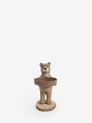 Brown Bertie Bear Trinket Dish Hallway Ornament - Image 2 of 5