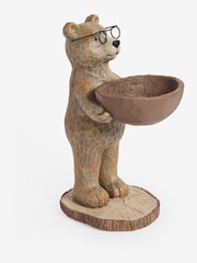 Brown Bertie Bear Trinket Dish Hallway Ornament - Image 3 of 5