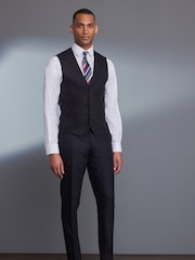 Black Signature Tollegno Wool Suit Waistcoat - Image 2 of 9