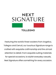 Black Signature Tollegno Wool Suit Waistcoat - Image 9 of 9