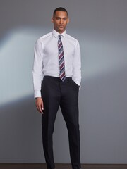 Black Signature Tollegno Wool Suit: Trousers - Image 2 of 7