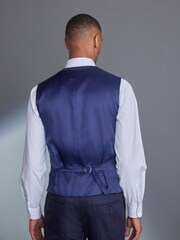 Blue Signature Tollegno Wool Suit: Waistcoat - Image 2 of 8