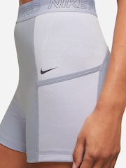 Nike Light Blue Pro Dri-FIT 3-Inch Shorts - Image 8 of 9