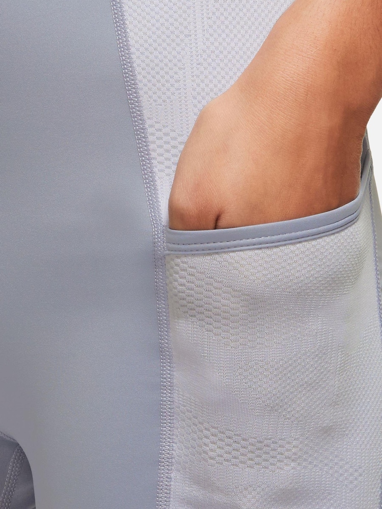 Nike Light Blue Pro Dri-FIT 3-Inch Shorts - Image 9 of 9