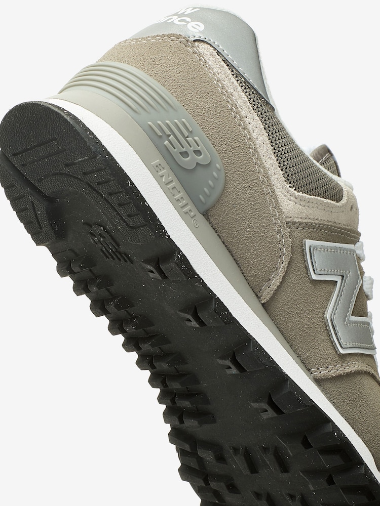 New Balance Grey Womens 574 Trainers - Image 12 of 12