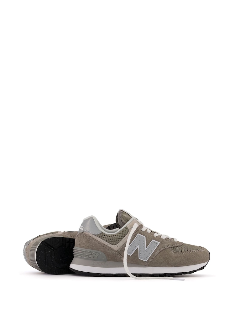 Gris - New Balance Womens 574 Trainers - Image 6 of 12