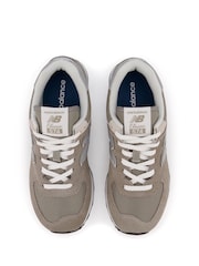 New Balance Grey Womens 574 Trainers - Image 8 of 12