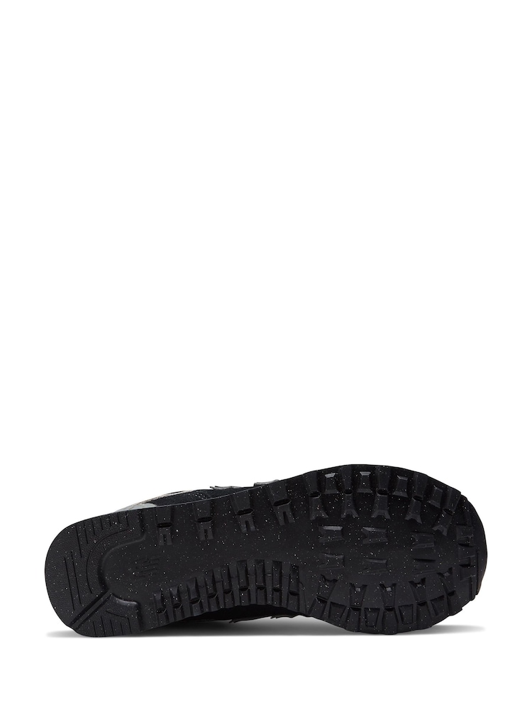 New Balance Black Womens 574 Trainers - Image 7 of 9