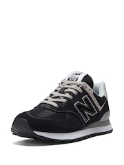 New Balance Black Womens 574 Trainers - Image 8 of 9