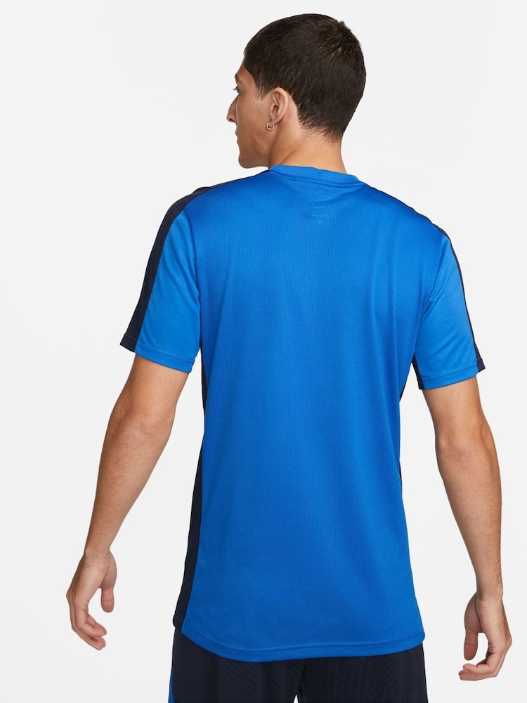 Nike Blue Dri-FIT Academy Training T-Shirt - Image 2 of 5