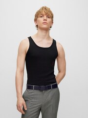 HUGO Black Gionio Belt - Image 6 of 6