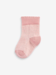 rožnata pikčast; pikast - Otroške nogavice 5 Pack (0mths-2yrs) - Slika 4 iz 7