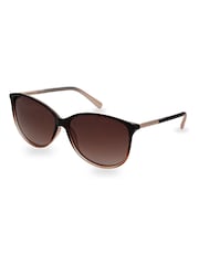 Ted Baker Chocolate Brown Raven Chocolate Sunglasses - Image 2 of 3