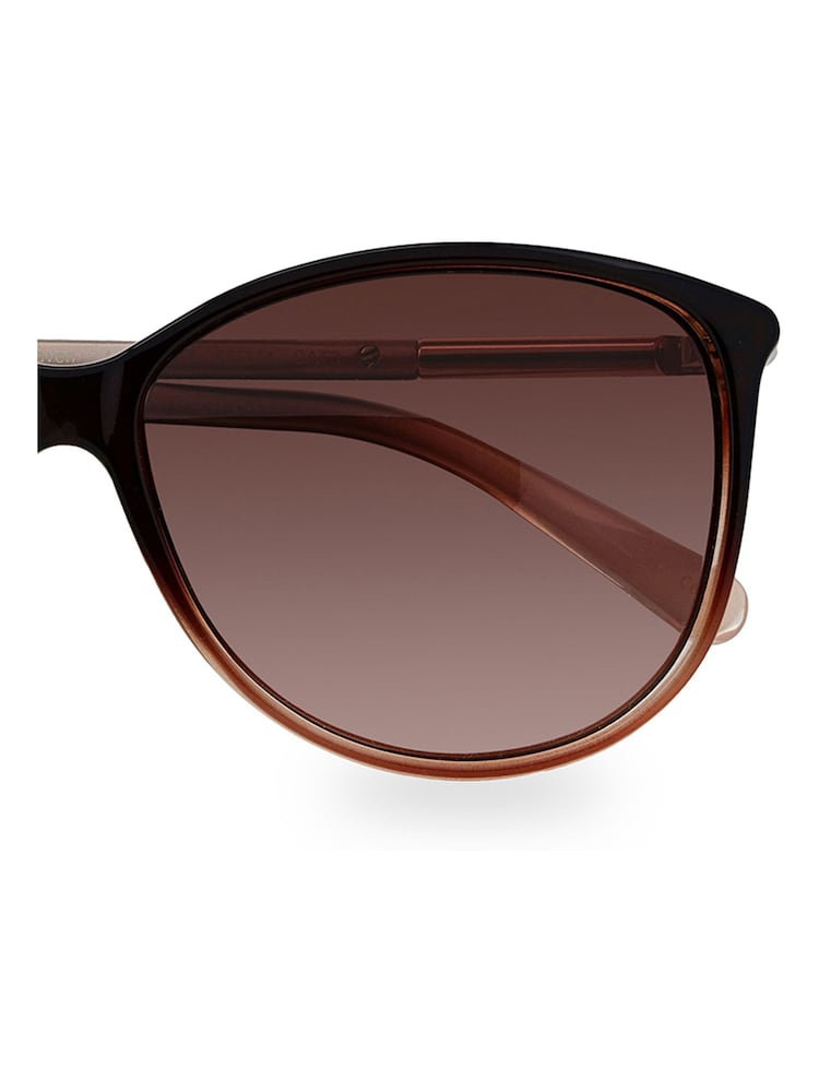 Ted Baker Chocolate Brown Raven Chocolate Sunglasses - Image 3 of 3