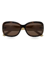 Ted Baker Brown Tortoiseshell Charlotte Sunglasses - Image 2 of 4