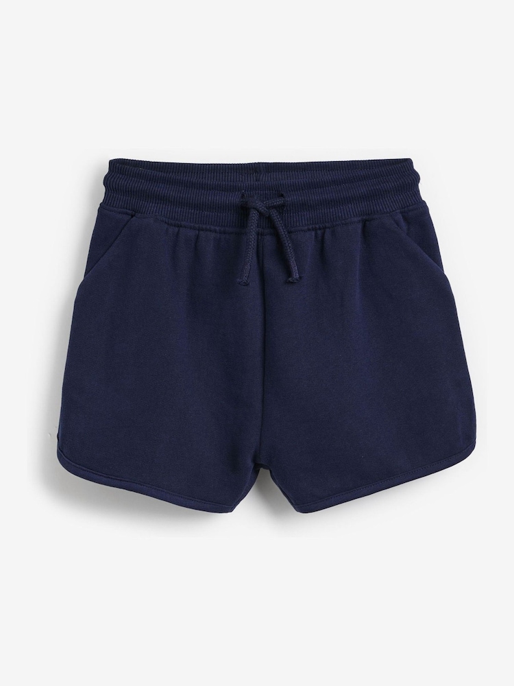 Navy Jersey Shorts (3-16yrs) - Image 2 of 4