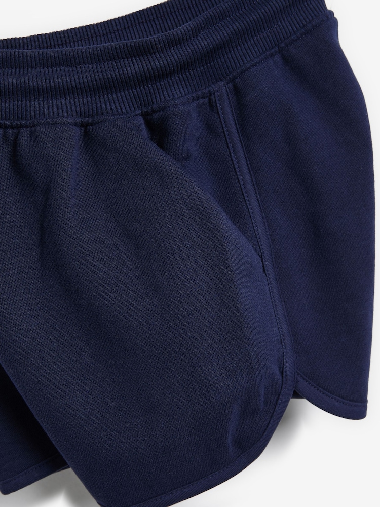 Navy Jersey Shorts (3-16yrs) - Image 4 of 4