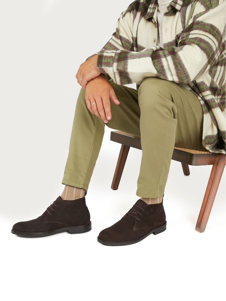 Jones Bootmaker Deacon Suede Chukka Boots - Image 1 of 6