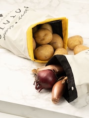 Kitchen Pantry Gemüsetaschen aus 100 % Baumwolle, 4er-Pack (Maschinenwäsche) - Bild 2 von 3