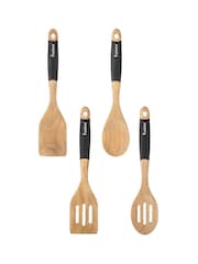 Fusion Set of 4 Brown Wooden Tools - Image 3 of 3