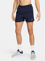 Nike Obsidian Dri-FIT Challenger 5 inch Brief Lined Running Shorts - Image 1 of 14