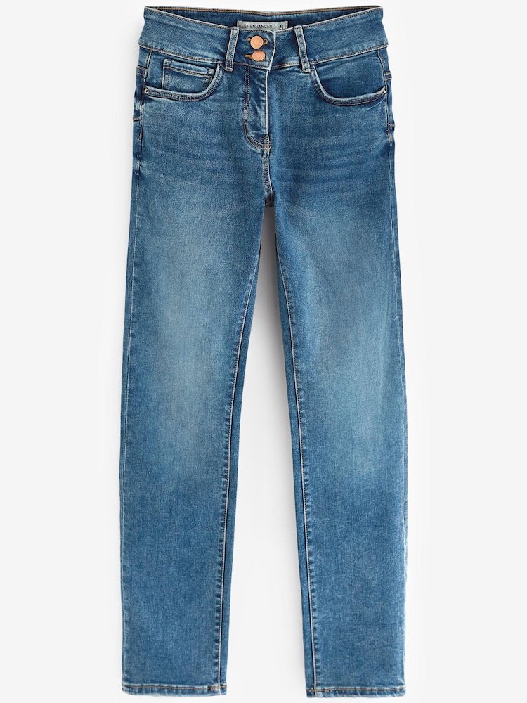 Mid Blue Shape Enhancer Slim Jeans - Image 5 of 5