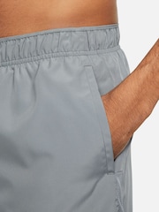 Nike Light Grey Dri-FIT Challenger 5 inch Brief Lined Running Shorts - Image 4 of 9